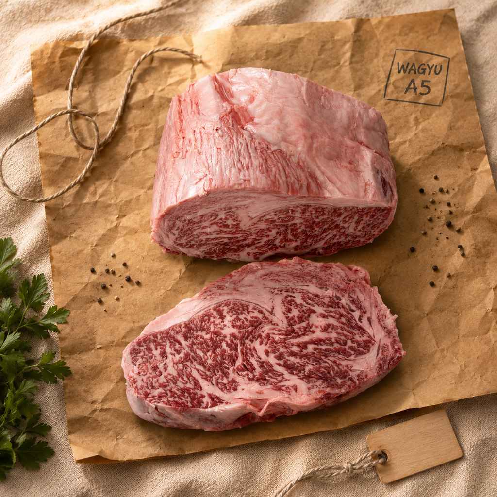 [JPW-0800A5CH10] Japanese Wagyu Ribeye A5 M10+ Whole Block