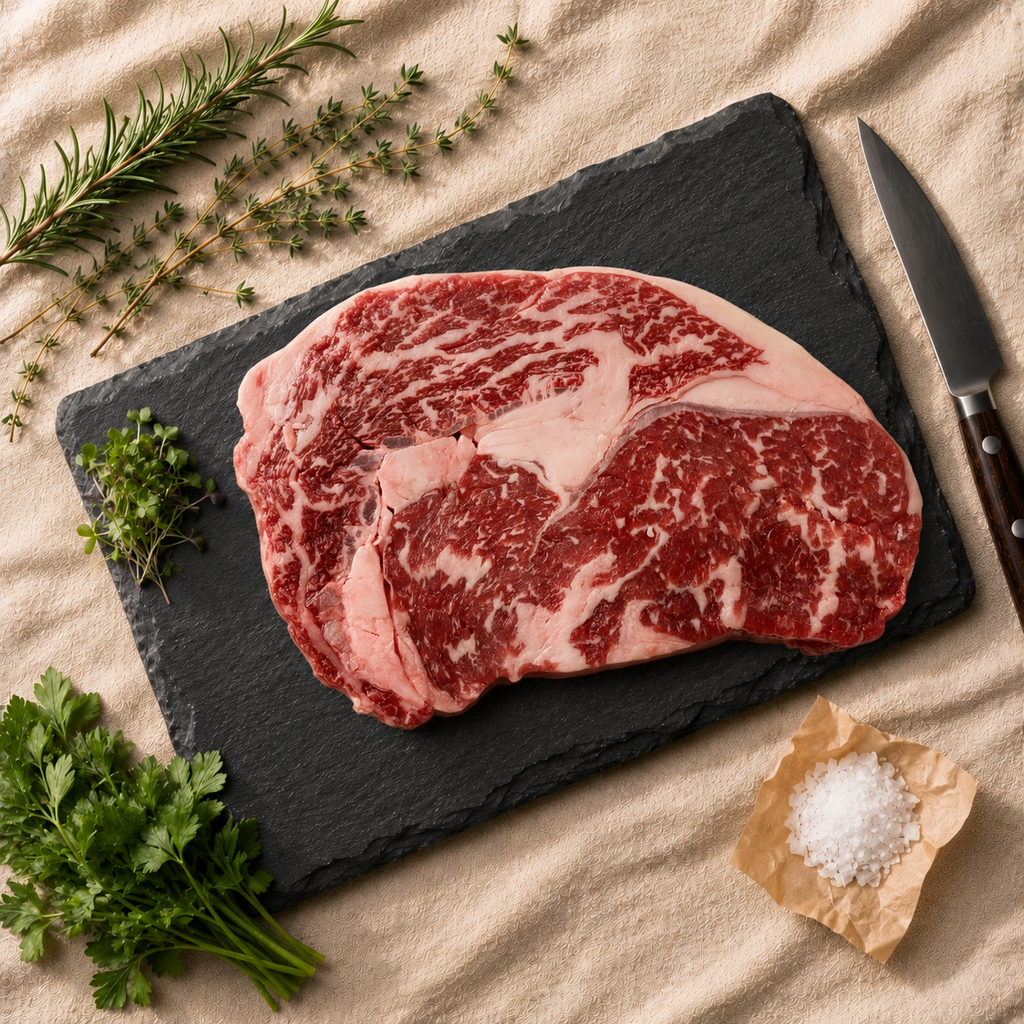 [AUW-22430017] Wagyu Ribeye Steak MS6/7